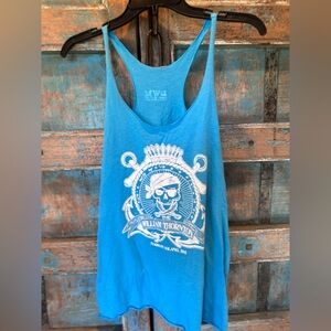 Blue Willy T Tank Top